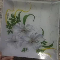 میوه خوری دیس میوه همراه با بشقاب میوه