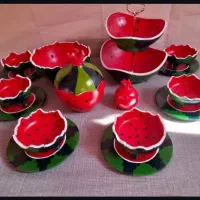 ظروف یلدایی|ظروف سرو و پذیرایی|رشت, حمیدیان|دیوار