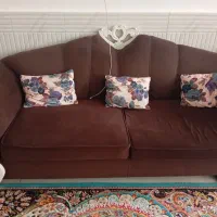 مبل 7نفره با میز عسلی دست دوم|حراج|ورامین, ورامین|دیوار