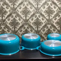 سرویس قابلمه تفلون|ظروف پخت‌وپز|شلمان, |دیوار