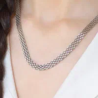 زنجیر طرح رولکس مردانه ۶۰  سانتی