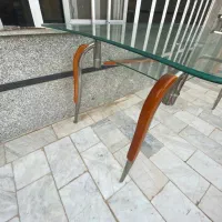 میز ناهار خوری شیشه ای بدون صندلی