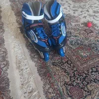 کفش اسکیت نونو همراه باکلاه وزانوبندوآرنج بند|کیف، کفش، کمربند|بروجن, |دیوار