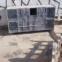 قفس آهنی کبوتر