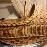 سبد حصیری حمل نوزاد|اسباب و اثاث بچه|رشت, سعدی (تختی)|دیوار