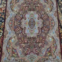 قالیچه چله ابریشم قم