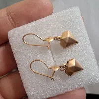 گوشواره و پلاک قلب طلا