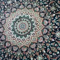 دو قالیچه ی گرد بسیار زیبا و نو|فرش|گرگان, |دیوار