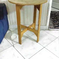 میز گرد چوبی کنار سالنی|مبلمان خانگی و میز عسلی|تهران, تاکسیرانی|دیوار
