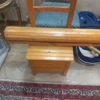 صندلی سونا خشک با چوب دور  کامل