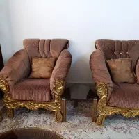 مبل ۷نفره با میز وسط وعسلی|مبلمان خانگی و میز عسلی|گرمسار, |دیوار
