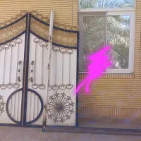 درب حیاط فوق سنگین و سالم