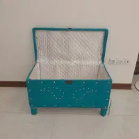 صندوقچه چوبی چرم بزرگ