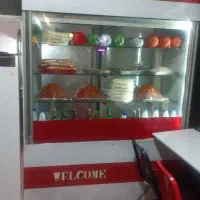 یخچال ایستاده ویترینی