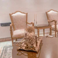 سرویس مبل ۹ نفره به همراه جلو مبلی میز ناهار خوری|مبلمان خانگی و میز عسلی|آستارا, |دیوار