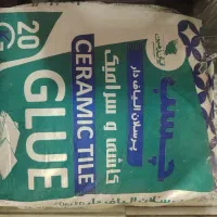 چسب کاشی وسرامیک پرسلان الیاف‌دار و دوجزئی معمولی