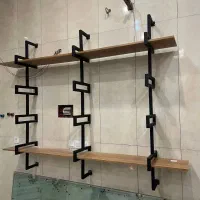 فروش قفسه چوب و فلز نو|کتابخانه، شلف، قفسه‌های دیواری|شاهرود, |دیوار