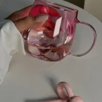 لیوان پیرکس قلبی|ظروف سرو و پذیرایی|برازجان, |دیوار