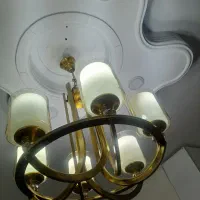 لوستر|لوستر و چراغ آویز|بهارستان, |دیوار