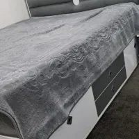 تخت خواب دونفره با تشک طبی|تخت و سرویس خواب|شوش, |دیوار