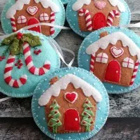 انواع آویزهای درخت کریسمس...