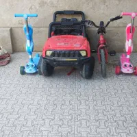 ماشین شارژی دوچرخه اسکوتر