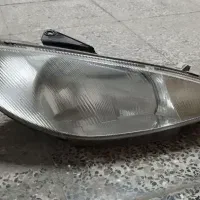 چراغ جلو ۲۰۶  کبربتی سمت شاگرد