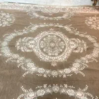 روفرشی طرح ترنج مخمل