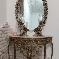 آینه کنسول برنجی