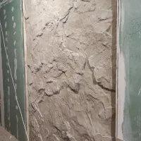 اجرای صخره و سنگ مصنوعی .پتینه و نقاشی