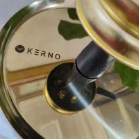 قلیان کرنو طلایی و مات