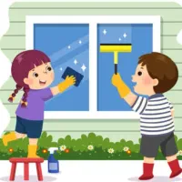 کمکی برای کارهای منزل و بازی با کودکان