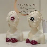 شمع دختر ناتلی نگین کاری شده