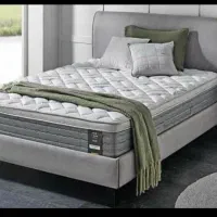 تخت خواب دو نفره با پا تختی برا فروش