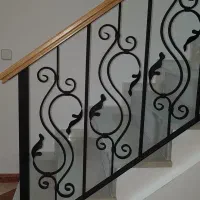 طراحی و ساخت نرده فرفورژه و CNC با کیفیت|خدمات پیشه و مهارت|یزد, |دیوار