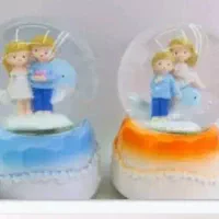 گوی پمپی کریستال|چراغ خواب و آباژور|بندر گناوه, |دیوار