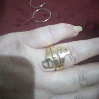 انگشتر وگوشواره استیل