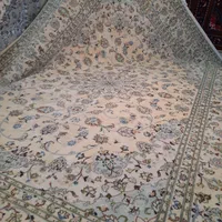 فرش دستباف ۹ متری کاشان نقشه خاص و کمیاب|فرش|کرج, برغان|دیوار