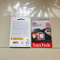 کارت SDXC سن دیسک Ultra کلاس۱۰،حافظه ۳۲ گ نو