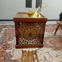 لوستر چوبی اویز