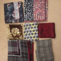 چند عدد شال و روسری قواره دار جنس درجه۱