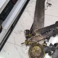 علامت هفت تیغه برنجی کهنه