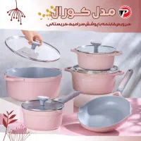 سرویس قابلمه های سرامیک کریستال پارلا هوم ترکیه|ظروف پختوپز|کیش, |دیوار