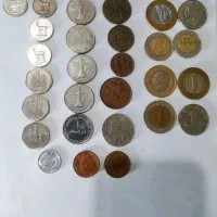 فروش چند نوع سکه های خارجی  قدیمی و کلکسیونی