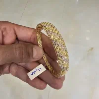دست‌بند النگویی  و گوشواره با اجرت مناسب