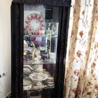 میز وسط بوفه شیشه ای ساعت|بوفه، ویترین، کنسول|صدرا-فارس, فاز ۱|دیوار