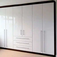 طراحی و ساخت کمد دیواری تضمینی|جاکفشی، کمد، دراور|اسلامشهر, شهرک طالقانی|دیوار