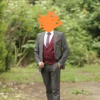 کت و شلوار رنگ نوک مدادی سایز 42