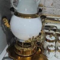 سماور کاملا نو فقط کارتن نداره برای جهاز خرید شده،