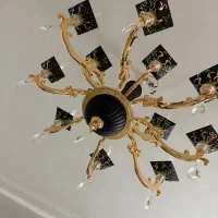 لوستر برنج ۱۶شاخه